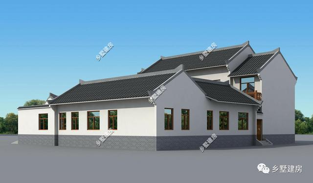 21X21米四合院別墅設(shè)計(jì)圖，舒適大氣，是最好的天人合一！