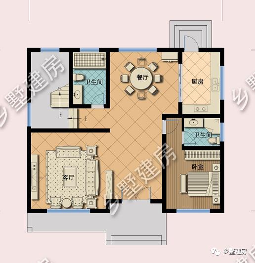 農(nóng)村朋友最喜歡的小二層別墅設(shè)計(jì)圖，不挑宅基地，施工簡單超級好！