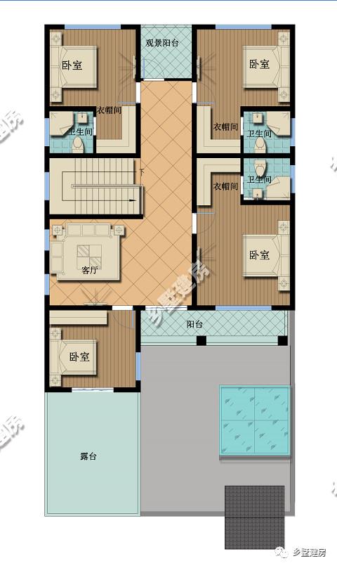 新年蓋好房，二層新中式別墅設(shè)計(jì)圖，建了招財(cái)納氣，財(cái)源滾滾來(lái)！