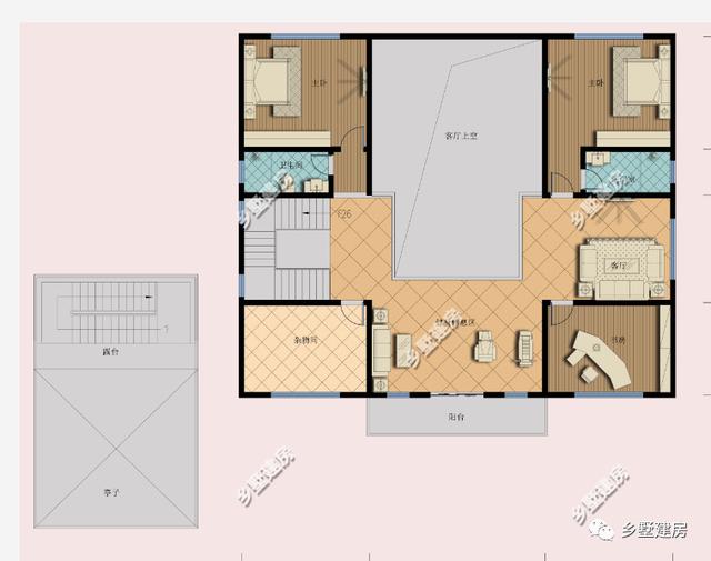 新年蓋好房，二層新中式別墅設(shè)計(jì)圖，建了招財(cái)納氣，財(cái)源滾滾來(lái)！