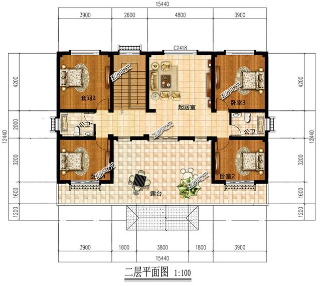 現(xiàn)在許多人建房，都偏愛中式風格，四合院別墅才是中國最美的房子，這樣設計，美呆了