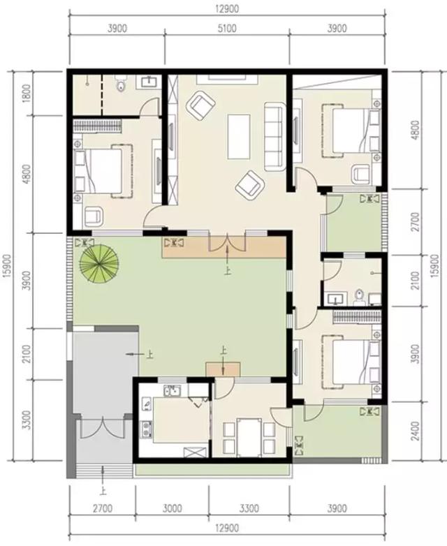 這樣的別墅設(shè)計圖建出來，才是新農(nóng)村想要建設(shè)的別墅