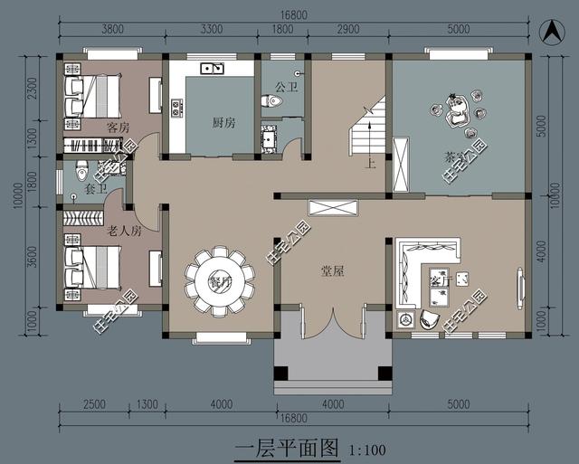 自建雙層歐式別墅，這款別墅設(shè)計(jì)圖設(shè)計(jì)真是絕了
