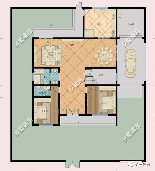 中國(guó)最受歡迎的中式別墅設(shè)計(jì)圖，這套中式別墅實(shí)在耐看，風(fēng)韻猶存