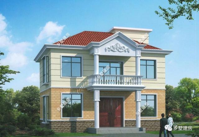 4款占地不足百平的農(nóng)村二層小別墅設(shè)計(jì)圖，經(jīng)濟(jì)又實(shí)惠