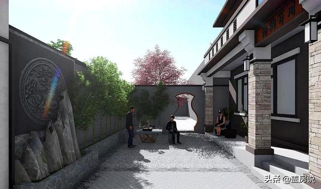 中式別墅設計圖就是優(yōu)秀，外觀上恬淡安舒，溫潤清雅，內(nèi)部結構實用又簡潔