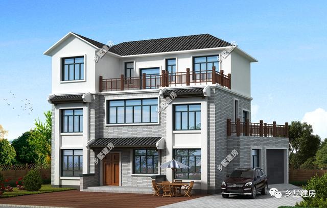 新款別墅設(shè)計(jì)圖，別墅建的好，生活沒煩惱！農(nóng)村自建房用實(shí)力為你證明！