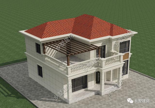 農村簡歐風小別墅設計圖，造價只要24萬，越看越喜歡，難怪網(wǎng)友搶著建