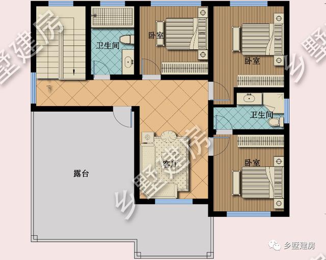 農村簡歐風小別墅設計圖，造價只要24萬，越看越喜歡，難怪網(wǎng)友搶著建