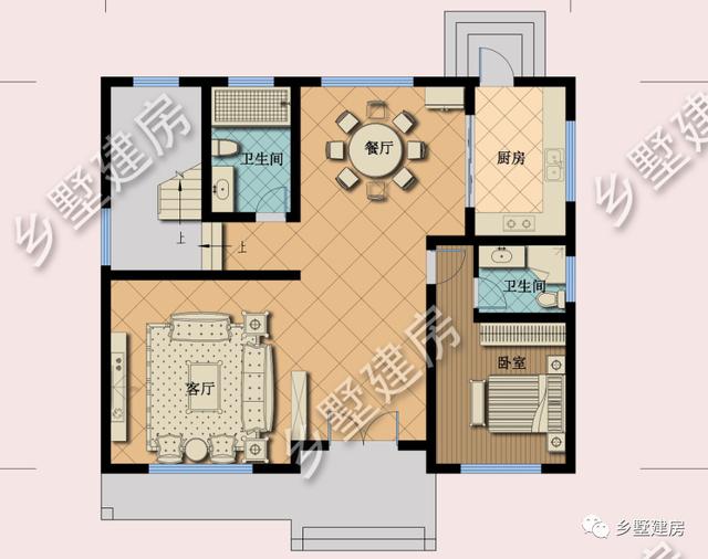 農村簡歐風小別墅設計圖，造價只要24萬，越看越喜歡，難怪網(wǎng)友搶著建