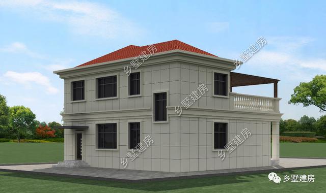 農村簡歐風小別墅設計圖，造價只要24萬，越看越喜歡，難怪網(wǎng)友搶著建