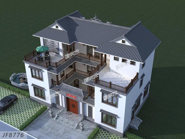 中國最美四合院設(shè)計(jì)圖，豪宅感爆棚，擁有一棟你真牛，圖紙快收藏