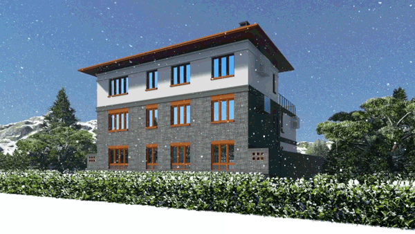 新中式三層別墅設計圖，戶型實用、外觀精美、施工簡單！