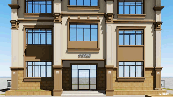 歐式別墅設(shè)計(jì)圖，這款解決了地勢(shì)高差問(wèn)題的，好看實(shí)用簡(jiǎn)直帥呆了！