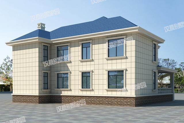 二層鄉(xiāng)村自建房圖紙，14.5X12.8米低調(diào)外觀經(jīng)典內(nèi)涵，臥室緊湊實(shí)用嗎