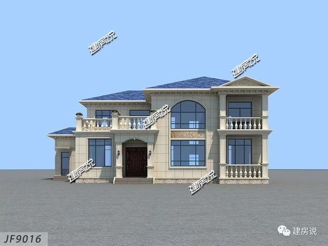 歐式別墅設(shè)計圖，江西老表花35萬建了，村里人都以為花了50萬，面子賺足了