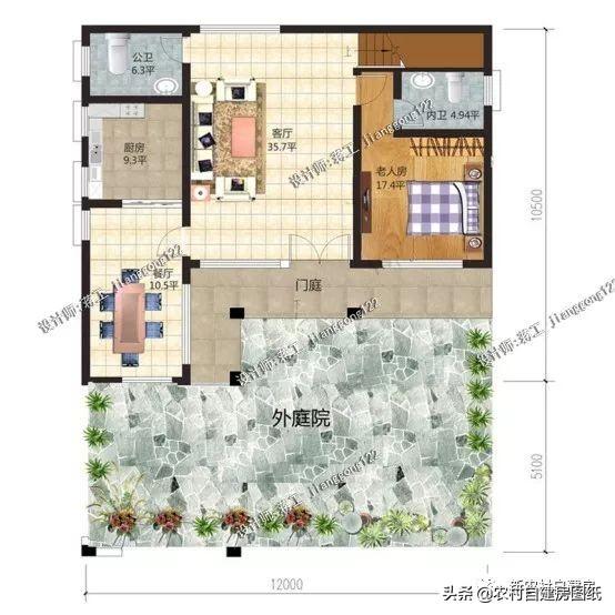 6款現(xiàn)代風(fēng)格農(nóng)村別墅設(shè)計圖，2024年房子這樣建，回頭率100%