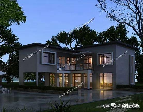 6款現(xiàn)代風(fēng)格農(nóng)村別墅設(shè)計圖，2024年房子這樣建，回頭率100%