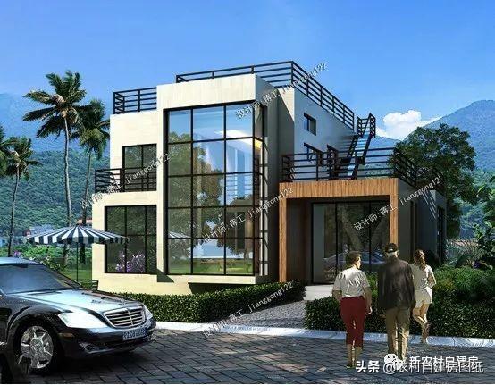 6款現(xiàn)代風(fēng)格農(nóng)村別墅設(shè)計圖，2024年房子這樣建，回頭率100%