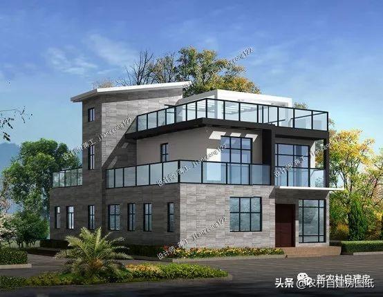 6款現(xiàn)代風(fēng)格農(nóng)村別墅設(shè)計圖，2024年房子這樣建，回頭率100%