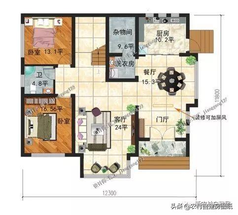 6款現(xiàn)代風(fēng)格農(nóng)村別墅設(shè)計圖，2024年房子這樣建，回頭率100%