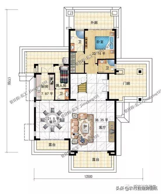 6款現(xiàn)代風(fēng)格農(nóng)村別墅設(shè)計圖，2024年房子這樣建，回頭率100%