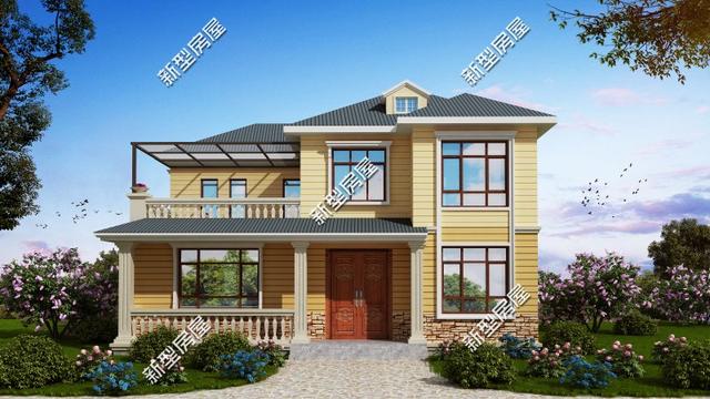 9套農(nóng)村漂亮實(shí)用自建房設(shè)計(jì)圖，主體30萬就能建成，你選哪套？