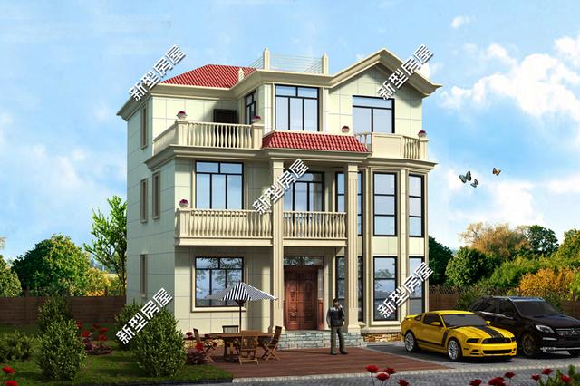 9套農(nóng)村漂亮實(shí)用自建房設(shè)計(jì)圖，主體30萬就能建成，你選哪套？