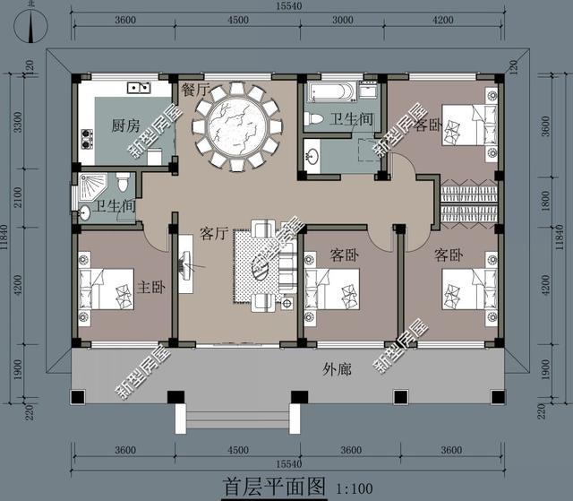 9套農(nóng)村漂亮實(shí)用自建房設(shè)計(jì)圖，主體30萬就能建成，你選哪套？