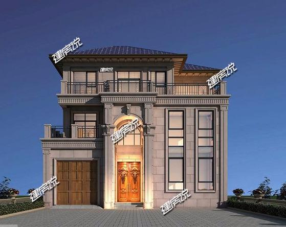 湖南農(nóng)村最美的別墅設(shè)計(jì)圖，帶有大庭院，氣勢(shì)一點(diǎn)不輸福建，值得收藏