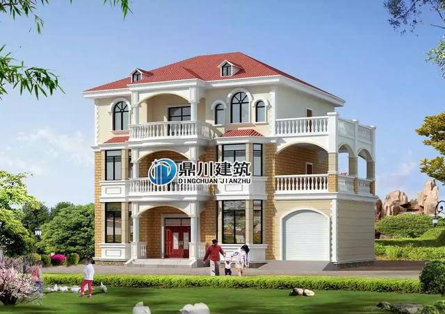 5套別墅設(shè)計(jì)圖，建出來(lái)超霸氣，是你們想要的戶型，19年建房的快收藏