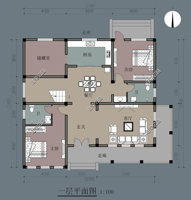 二層別墅設(shè)計(jì)圖推薦，河南農(nóng)村自建2層4室3廳農(nóng)村房，30萬的造價(jià)能蓋起來嗎？