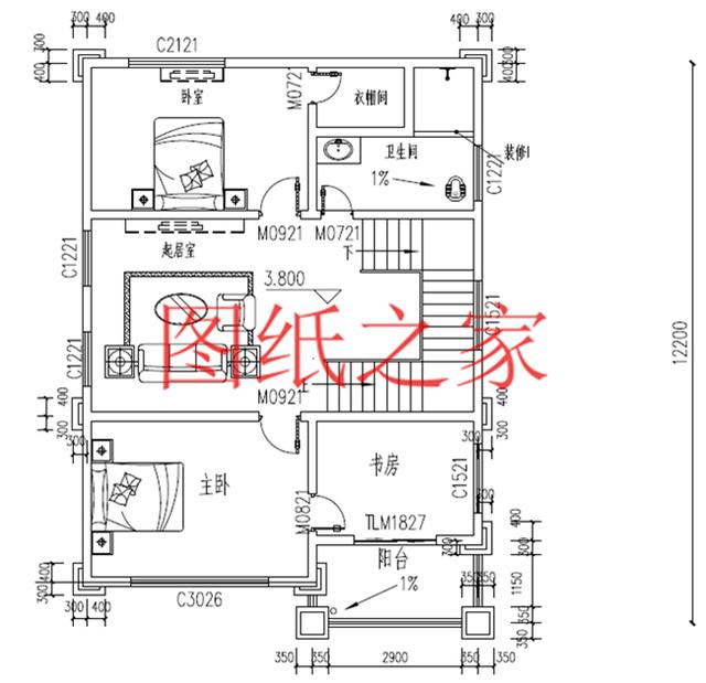 100平米四層別墅設(shè)計(jì)設(shè)計(jì)圖，開間9米精致漂亮，可以說是小戶型大功能！