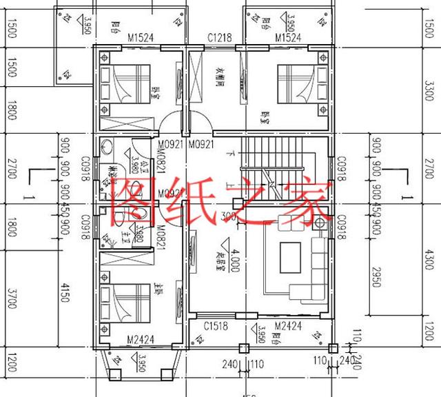 100平米四層別墅設(shè)計(jì)設(shè)計(jì)圖，開間9米精致漂亮，可以說是小戶型大功能！