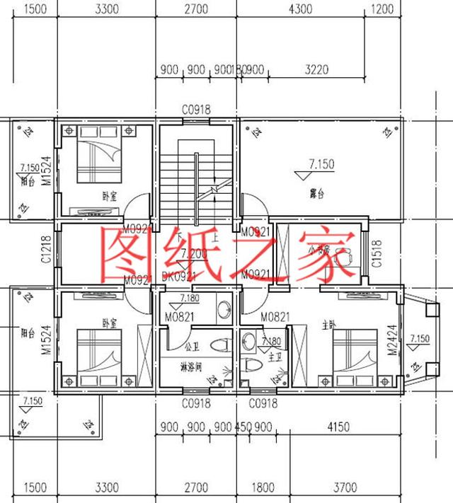 100平米四層別墅設(shè)計(jì)設(shè)計(jì)圖，開間9米精致漂亮，可以說是小戶型大功能！