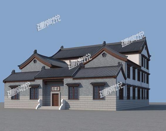 最牛四合院設(shè)計(jì)圖，廣東靚仔蓋了棟，成全村焦點(diǎn)，鄰居羨慕天天來(lái)串門