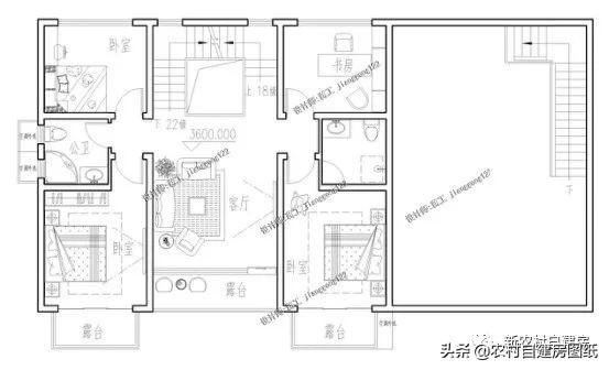 11×9米新中式農(nóng)村別墅設(shè)計(jì)圖，古色古香，一般人建不了