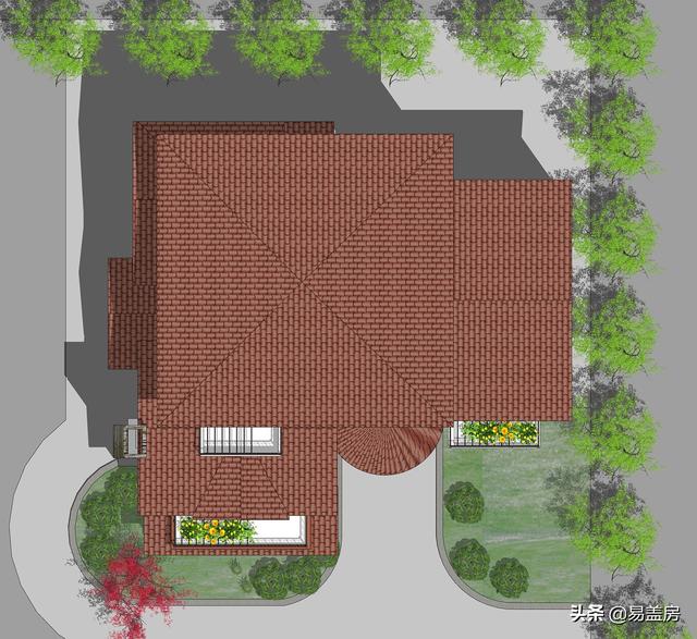 52萬浙江歐式別墅設計圖，空間通透，自住同時也能出租，農(nóng)村建一棟真合適