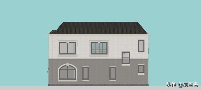 長沙2層歐式別墅設(shè)計(jì)圖，宅基地小也不怕！小體量也有大空間