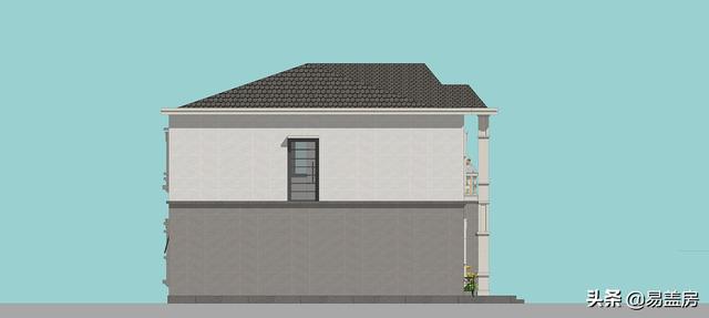 長沙2層歐式別墅設(shè)計(jì)圖，宅基地小也不怕！小體量也有大空間