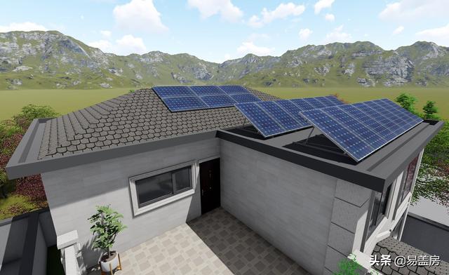 歐式別墅設計圖，河北農(nóng)村39萬建起，有露臺可停車，室內(nèi)輪椅使用沒問題，真舒服