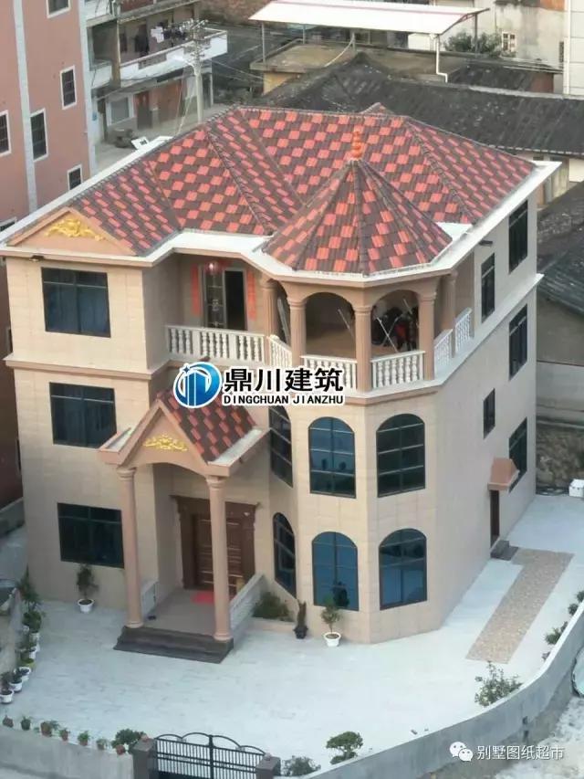 5款三層小別墅建成案例及設(shè)計圖，建房就要這樣建，第二款最經(jīng)典！