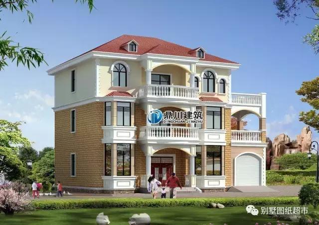 5款三層小別墅建成案例及設(shè)計圖，建房就要這樣建，第二款最經(jīng)典！