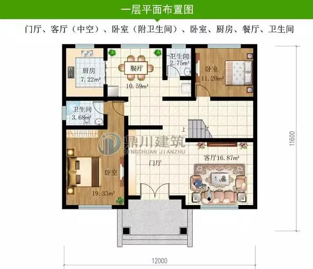 5款三層小別墅設計圖，農(nóng)村房子這樣建夠大氣夠體面，復式客廳+大露臺