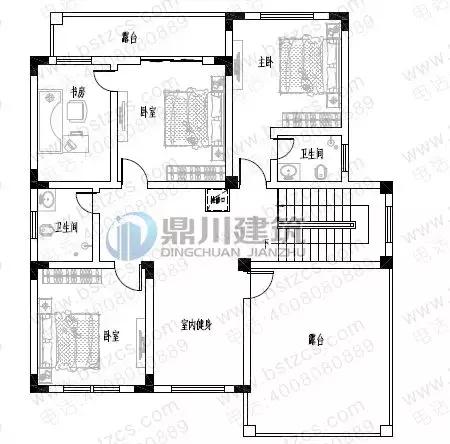 5款三層小別墅設計圖，農(nóng)村房子這樣建夠大氣夠體面，復式客廳+大露臺