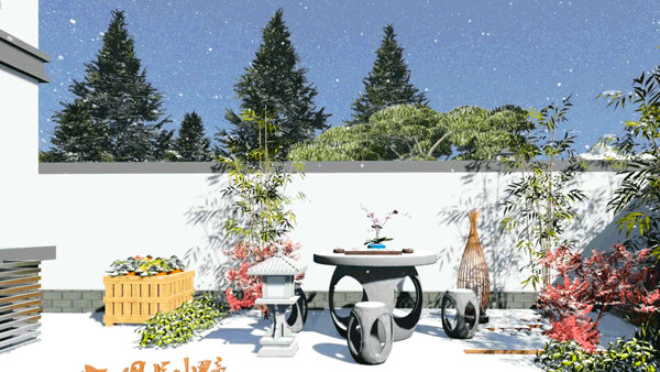 農(nóng)村三層新中式別墅設(shè)計圖戶型實用，造型設(shè)計上更加符合現(xiàn)代人對審美的要求