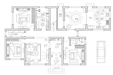 農(nóng)村二層別墅設(shè)計(jì)圖，這樣設(shè)計(jì)好看又簡單，這套戶型簡直美極了