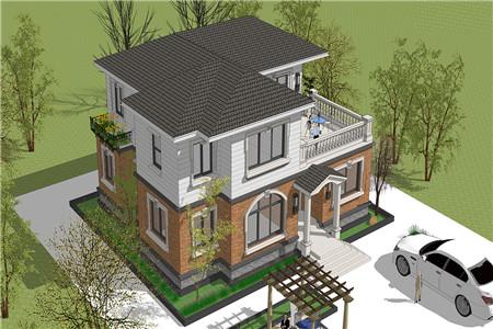 農(nóng)村二層別墅設(shè)計(jì)圖，這樣設(shè)計(jì)好看又簡單，這套戶型簡直美極了