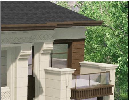 新中式別墅設計圖，建筑風格給人一種非常舒適的感覺