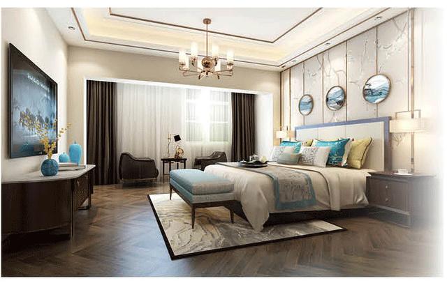 新中式別墅設計圖，建筑風格給人一種非常舒適的感覺